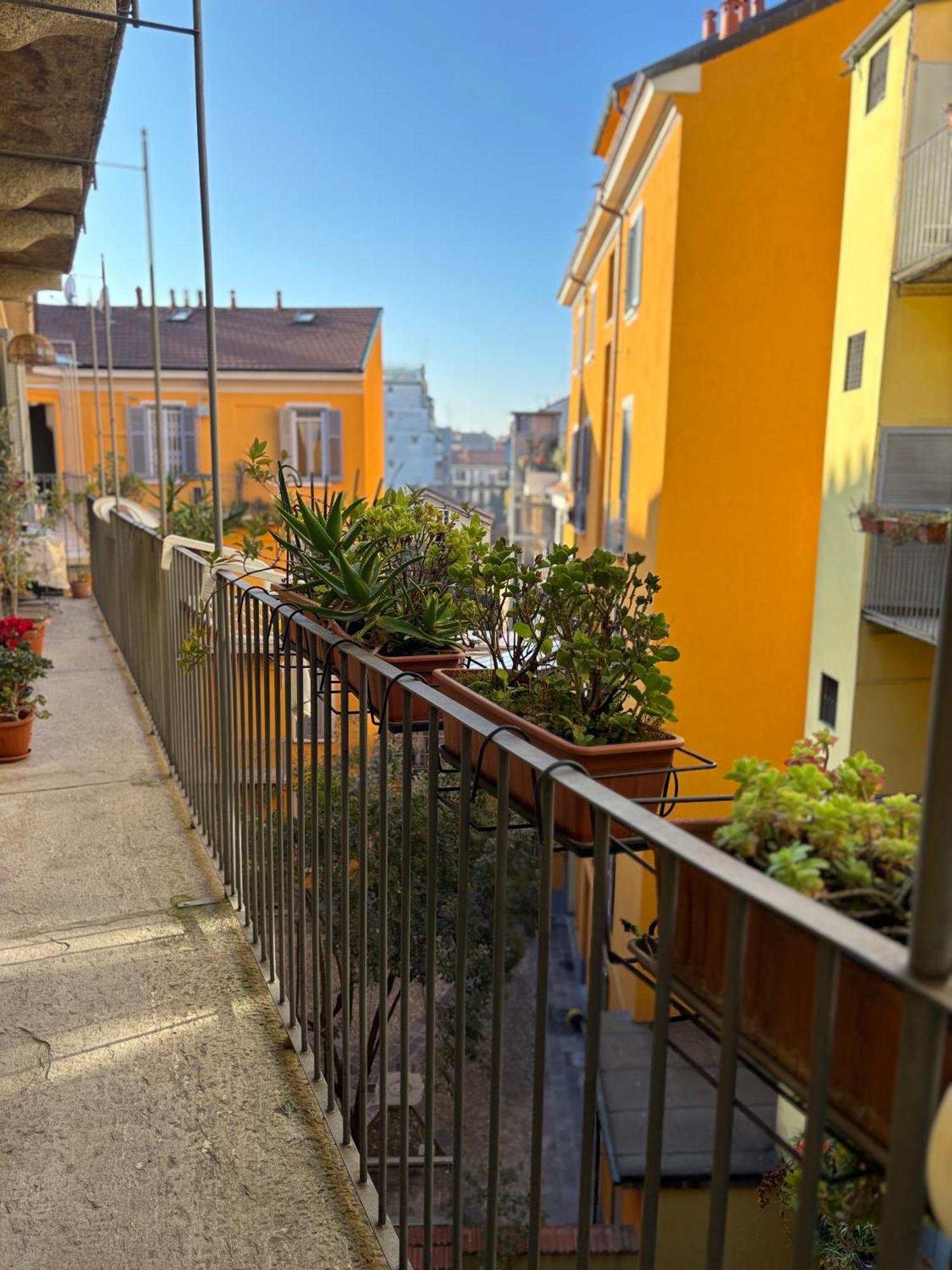 La Vecchia Milano-Les Nubles Vannucci - Il Ballatoio E Il Cortile Eksteriør billede